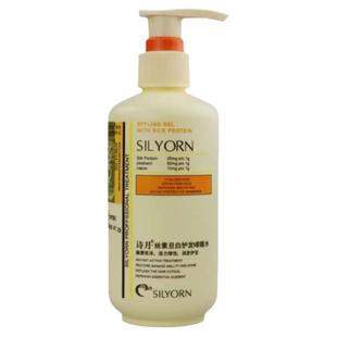 诗月丝素蛋白诗月啫喱水啫喱膏正品包邮 丝素旦白护发啫喱水240ML