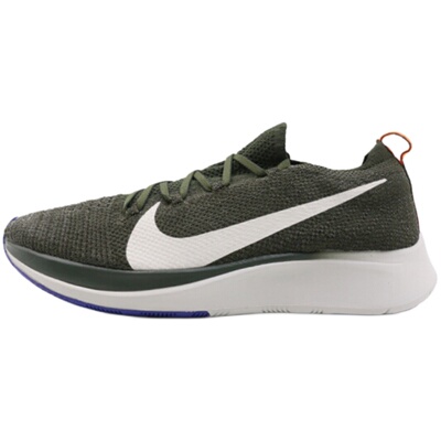 Nike/耐克正品Zoom Fly Flyknit 马拉松编织休闲男跑步鞋 AR4561