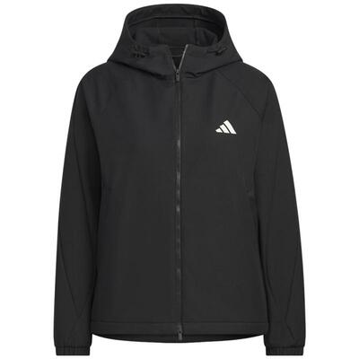 滔搏adidas阿迪达斯女子MS SOFTSHELL JK运动健身夹克外套KC0054