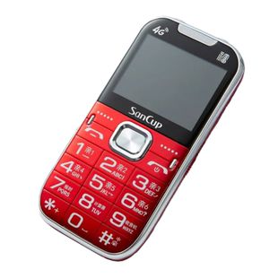 SanCup金国威 C900老年人全网通4G高清通话语音王报名字老人手机