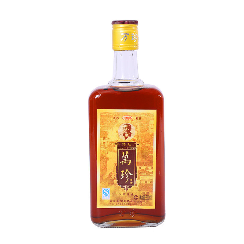 实体店万珍八年陈南通白蒲黄酒