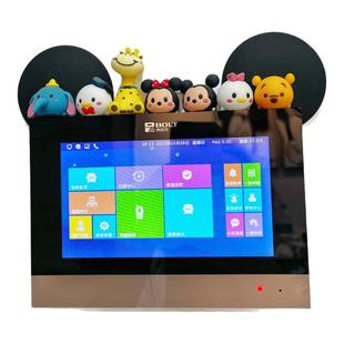 米奇卡通门厅DIY可视门铃显示屏玄关小摆件开关面板装饰品高级感