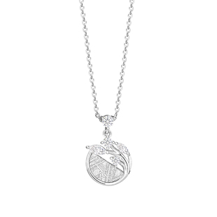 AWNL北欧M陨石生命树项链女金色高级感吊坠情人节礼物送女友