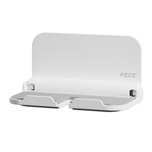 【可折叠】PZOZ浴室手机盒平板支架看电视懒人手机架厕所挂墙壁洗澡防水追剧神器贴墙面墙上放玩卫生间淋浴房