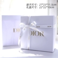 Gift Box 22*22*10+Bag+Gift Box Ribbon Gold Label