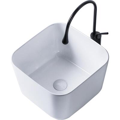 莫德卡恩MODEUCANE 超深无龙头孔台上盆陶瓷洗手盆单盆加深洗脸盆