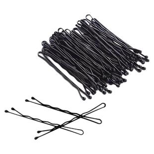 夹子发夹侧边无痕一字夹黑色小钢夹刘海盘发固定碎发卡紧头发卡子