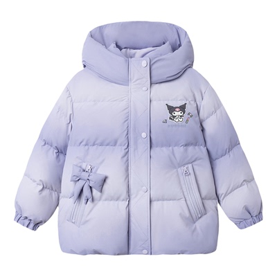 巴拉巴拉女童羽绒服防风保暖冬季