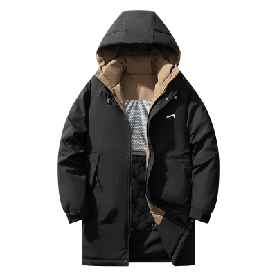 贵人鸟中长款羽绒服外套男