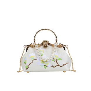 国风刺绣手提包单肩蜀绣斜挎包旗袍包晚宴包手拿女包送朋友礼物