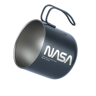 NASA宇航员太空不锈钢保温杯便携简约350ml咖啡杯水杯壶男女学生