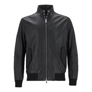 Hugo Boss 男士皮衣皮夹克上衣外套 50543899