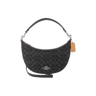 【自营】COACH/蔻驰女士PVC小号时尚老花托特单肩斜挎手提包5693