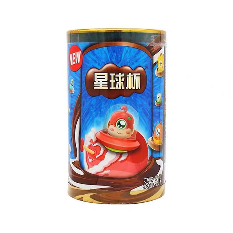 【星球杯】300克巧克力杯可可脂香脆可口好吃网红赠10片勺子