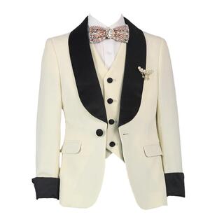 出租儿童生日周岁高端西服套装男童钢琴主持走红毯英伦风轻奢西装