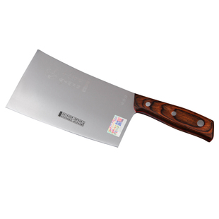 美食作家王刚砍骨刀联名十八子作家用厨房斩骨剁骨刀具不锈钢菜刀