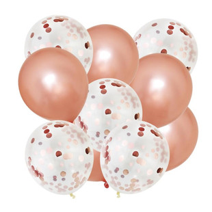 玫瑰金告别单身派对布置Bride to be婚前聚会装扮bridal shower