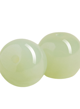 【100%官方正品】真品和田玉桶珠