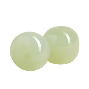 天然和田玉桶珠单珠和田玉散珠手串老型珠玉石珠子手工diy手链女