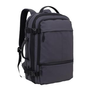 新款电脑包17寸男士商务双肩包大容量出差旅行多功能扩容防水背包