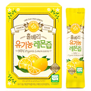 【Sunmooh】张元英推荐WholeBerry有机鲜榨柠檬汁原液NFC韩国