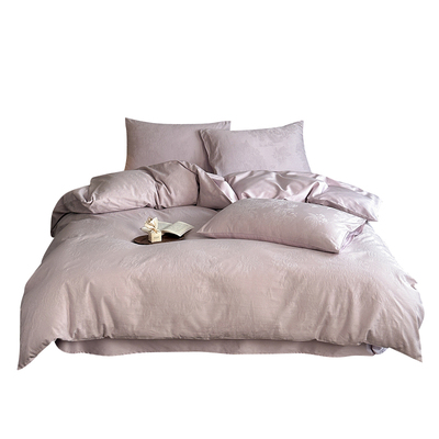 红豆床上四件套纯棉全棉轻奢卧室