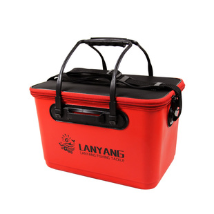 装活鱼桶一体成型硬壳加厚eva防水钓鱼包多功能大全矶钓箱窝料箱