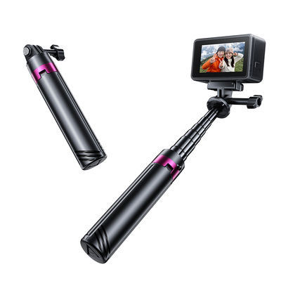 适用DJI大疆pocket3/4三脚架action6/5pro/4支架手持杆运动相机自拍杆配件osmo360三角架gopro迷你便携延长杆