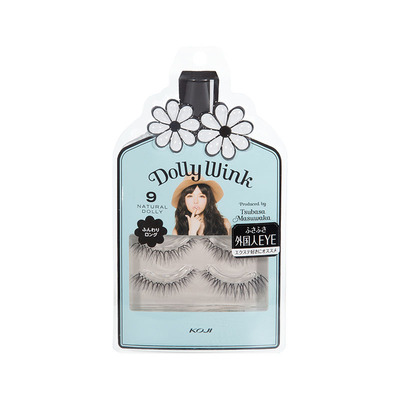 Koji/蔻吉假睫毛带胶水自然交叉