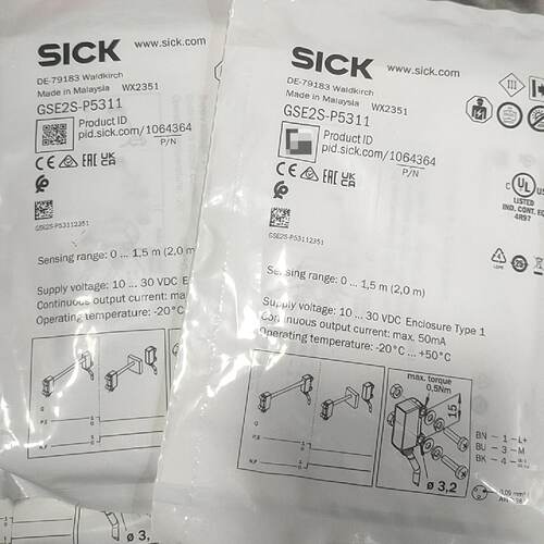 询价-SICK西克光电传感器GSE2S-P5311，货号10643