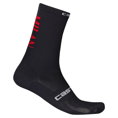 CastelliAC米兰联名版竞赛骑行袜