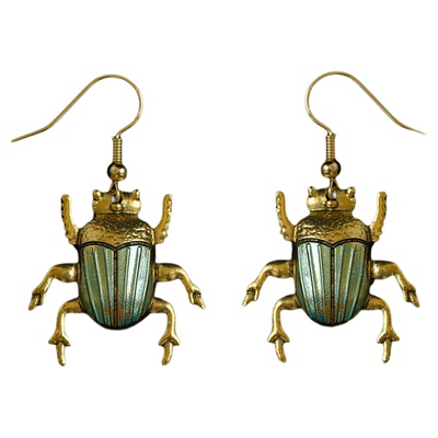 Vintage古着甲虫复古耳环