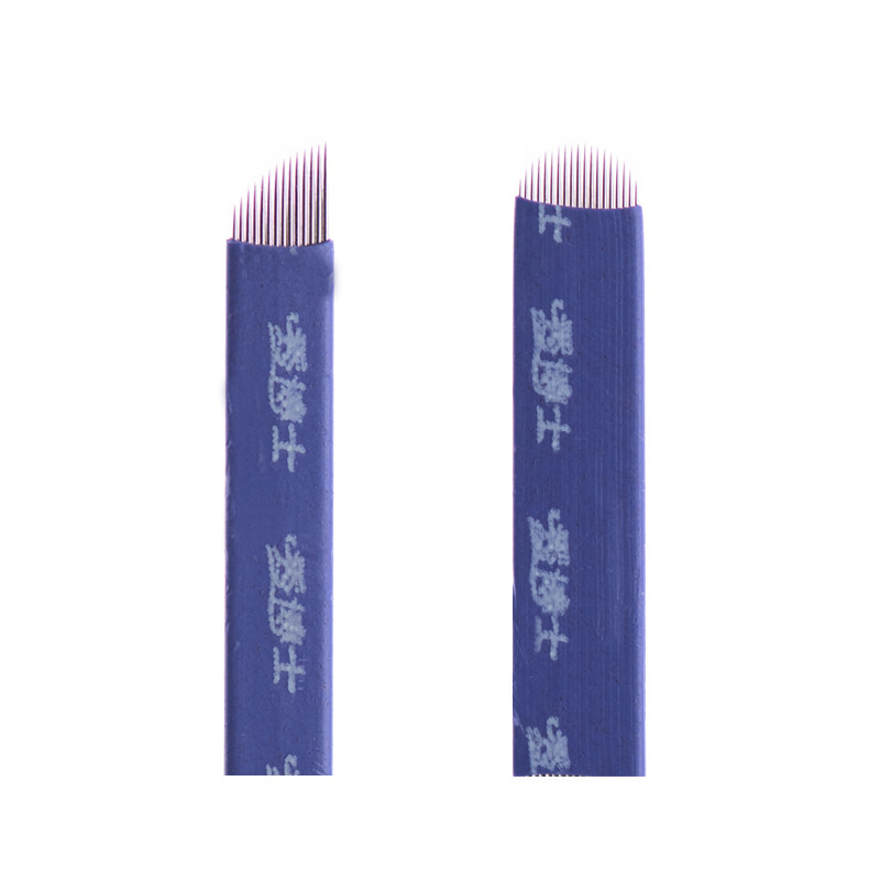 半永久雾眉针片秀博士纹绣针纹眉漂唇纹眼线刀片颗粒烟霏眉打雾针