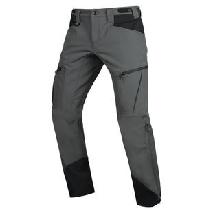 爱默生鹈鹕战术软壳裤男加绒户外徒步登山防风保暖冲锋拉链束脚裤