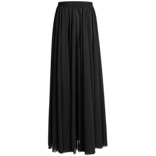 中国风武侠风表演舞蹈服男女新中式改良汉服长款酒红剧目舞蹈纱衣