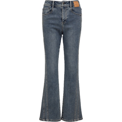 ONLY显瘦九分小个子微喇牛仔裤