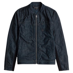 G-STAR机车痞帅Neo原牛修身短款男士美式夹克外套26春新品D28450