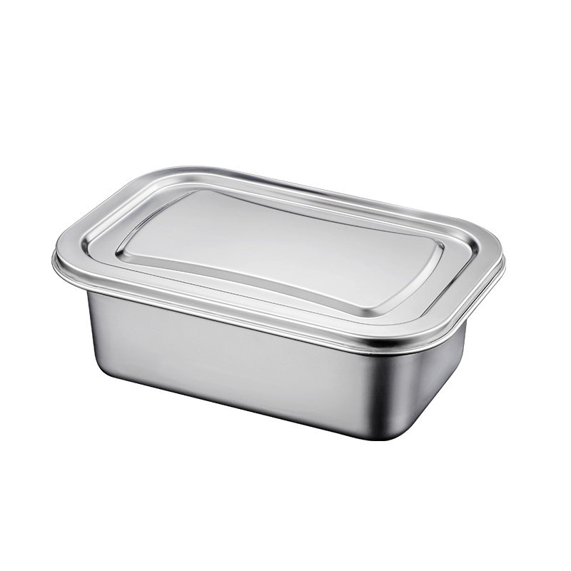 保鲜盒食品级不锈钢材质长方形