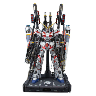 万代1/60PG独角兽 FA全装备武器包+灯组 阴影喷涂 上色 代工 加工