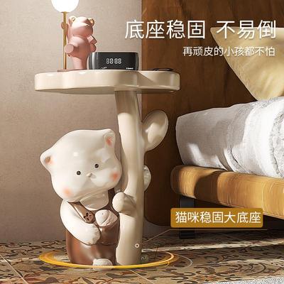 大型落地摆件托盘茶几客厅电视柜沙发旁边家居装饰品乔迁新居礼品