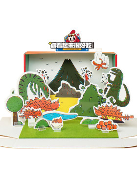 布好玩故事盒子绘本剧场玩教具