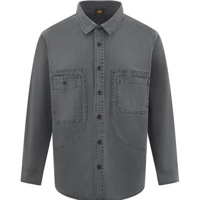 CAT卡特25秋冬新品男士户外美式复古工装风长袖衬衫外套商场同款