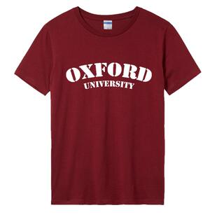 2026夏季 英伦学院派牛津大学校服短袖T恤OXFORD UNIVERSITY班服