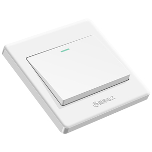 国际电工86暗装一开多控单开多控开关1开三联多联中途开关面板