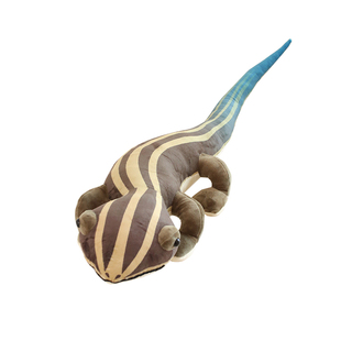 波比熊创意搞怪爬宠渐变色蜥蜴动物公仔毛绒玩具玩偶抱枕生日礼物