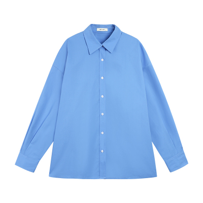 百搭衬衣设计感BF衬衣长袖衬衫