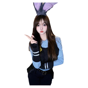 兔子警官衣服成人朱迪cos服疯狂动物城动漫漫展套装连衣裙服装女