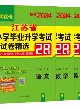 江苏省小升初毕业试卷精选28套