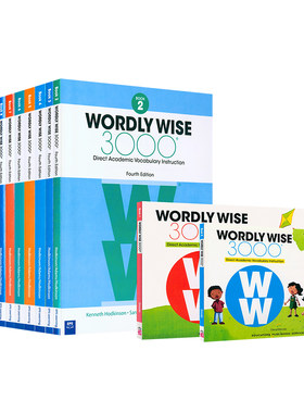 进口原版Wordlywise3000词汇