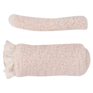 电动车毛绒车把套冬天加绒加厚保暖把手套适用于爱玛雅迪防滑手套